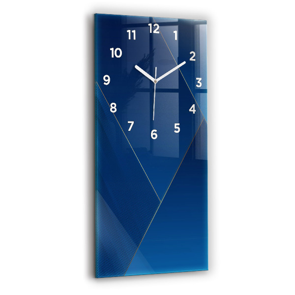 Modern vertical wall clock Decorative abstraction