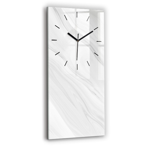 Modern vertical wall clock Decorative marble