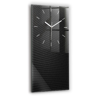 Modern vertical wall clock Dark abstraction