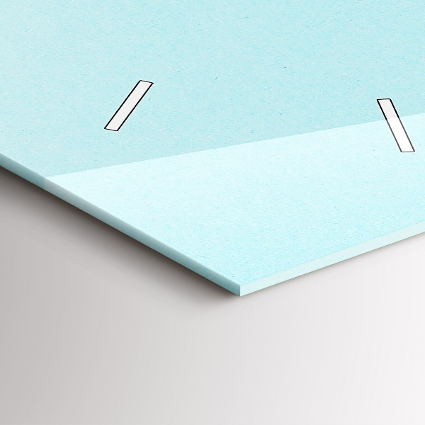 Modern vertical wall clock Pastel pattern