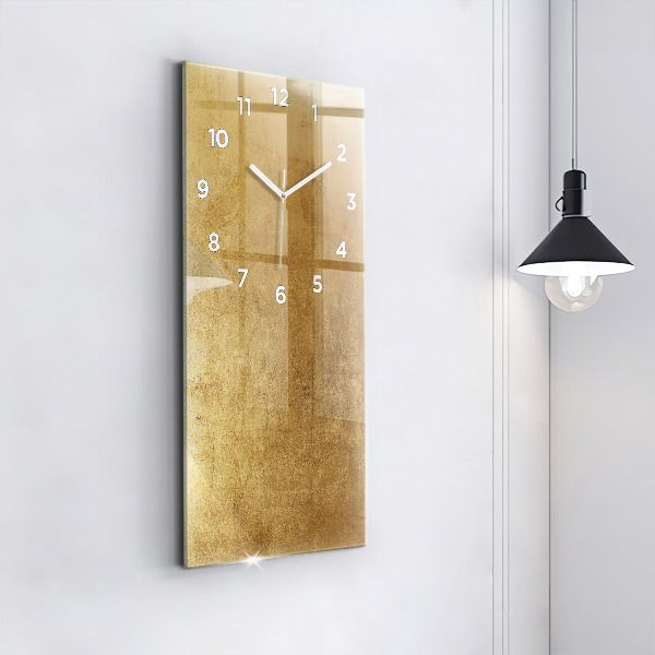 Modern vertical wall clock Decorative canvas