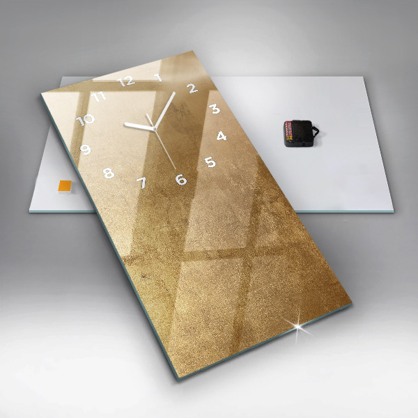 Modern vertical wall clock Decorative canvas