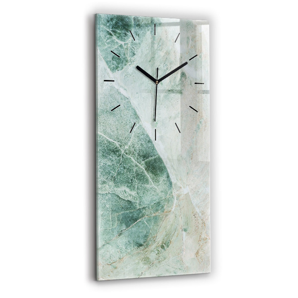 Modern vertical wall clock Marble Stone Texture