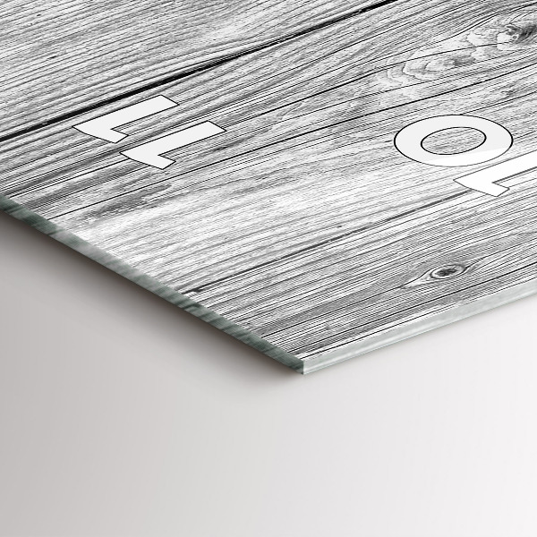 Modern vertical wall clock Wooden panels