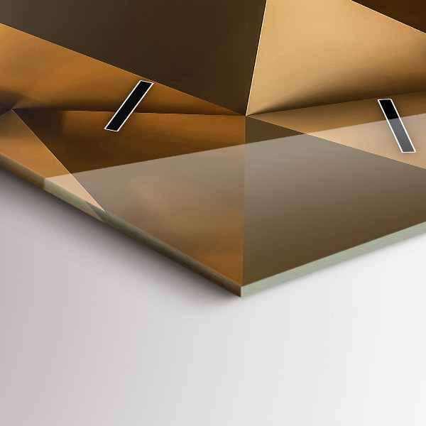 Modern vertical wall clock Geometric texture