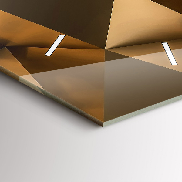 Modern vertical wall clock Geometric texture