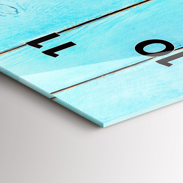 Modern vertical wall clock Holiday accessories