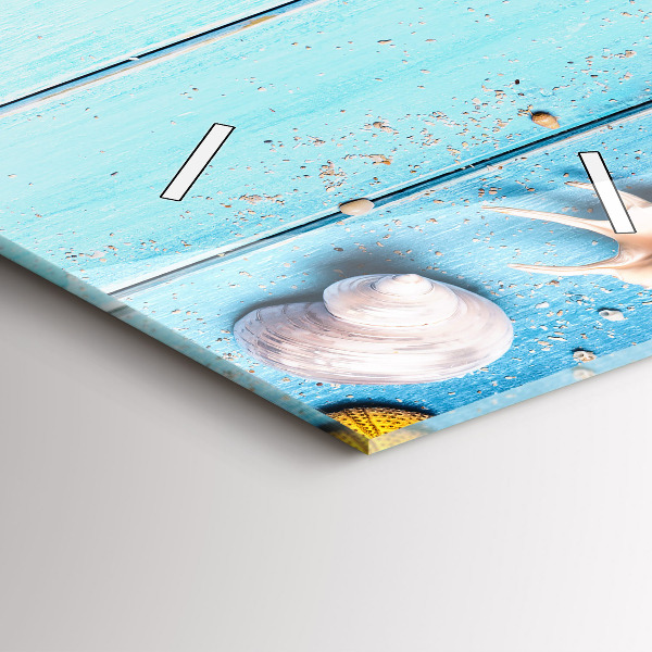 Modern vertical wall clock Beach accessories