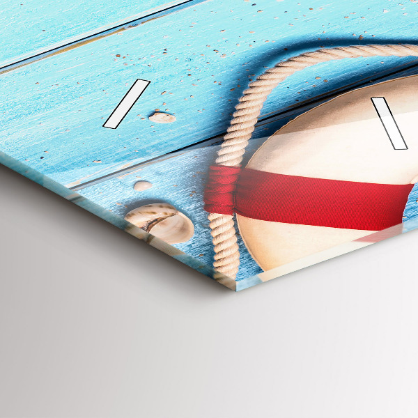 Modern vertical wall clock Beach accessories