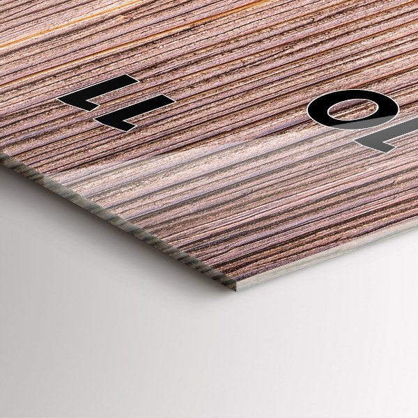 Modern vertical wall clock Peppers