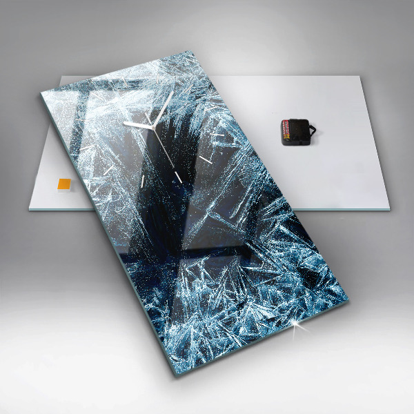 Modern vertical wall clock Frozen wall