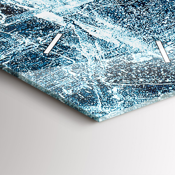 Modern vertical wall clock Frozen wall