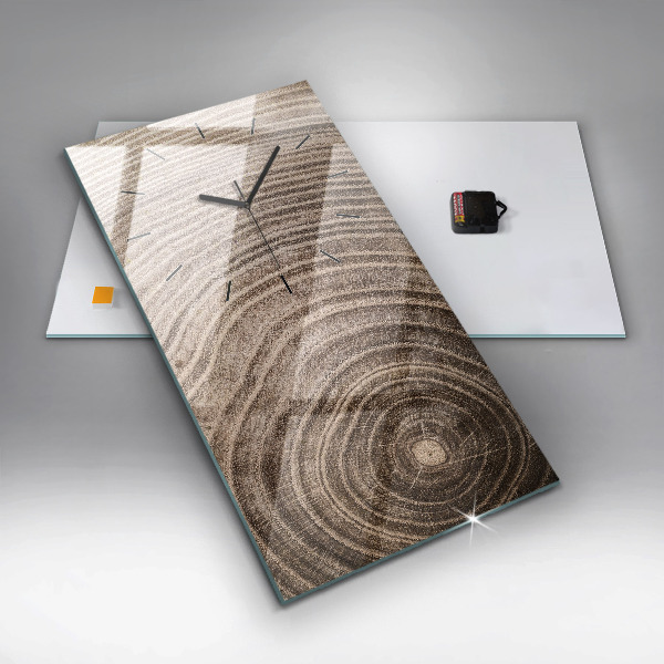 Modern vertical wall clock Trunk