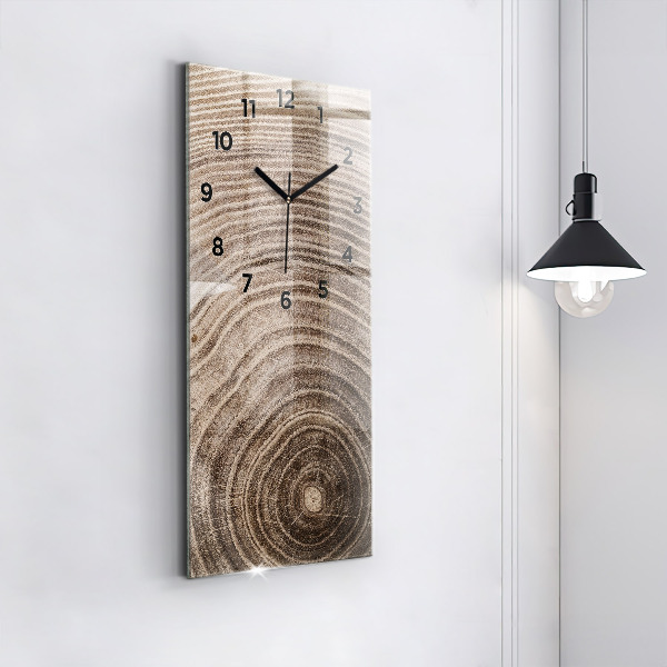 Modern vertical wall clock Trunk