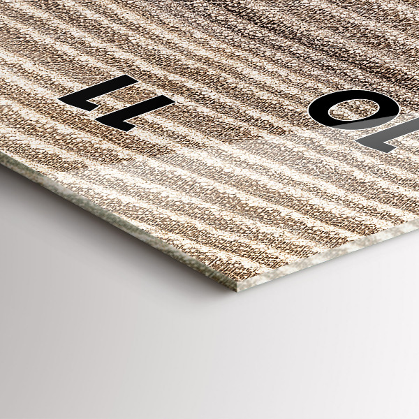 Modern vertical wall clock Trunk