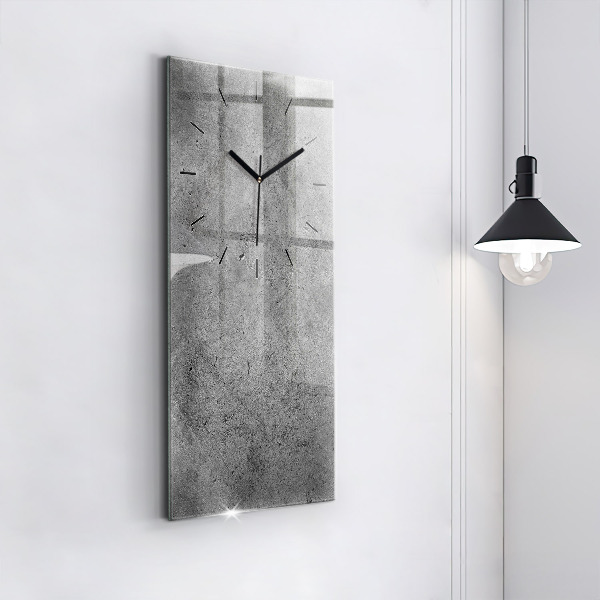 Modern vertical wall clock Industrial wall