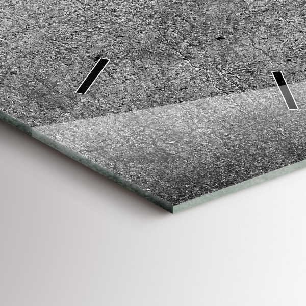 Modern vertical wall clock Industrial wall