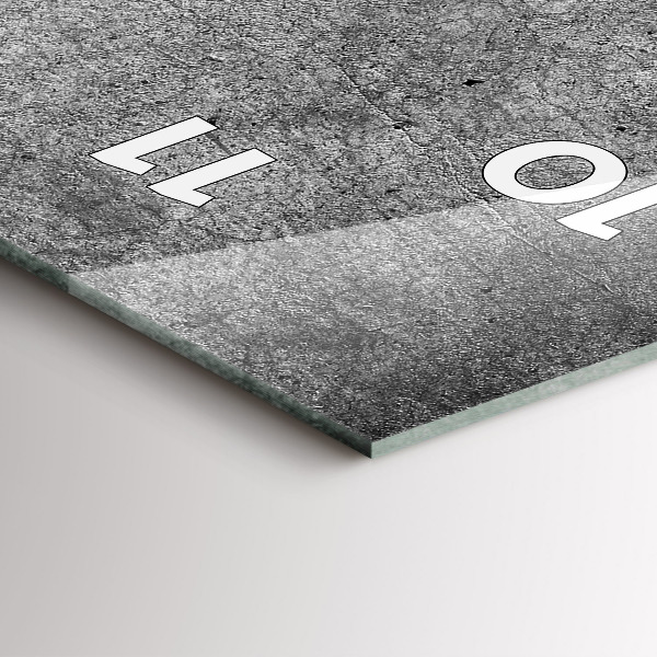 Modern vertical wall clock Industrial wall