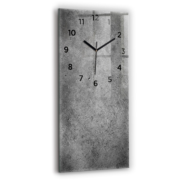 Modern vertical wall clock Industrial wall