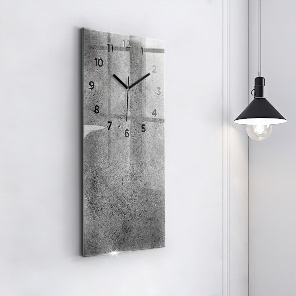 Modern vertical wall clock Industrial wall