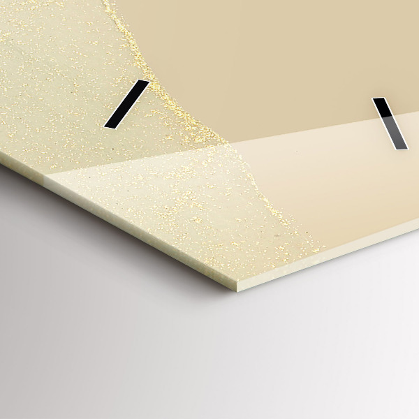 Modern vertical wall clock Abstraction of colors