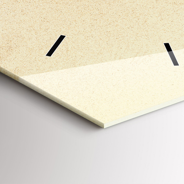 Modern vertical wall clock Golden abstraction