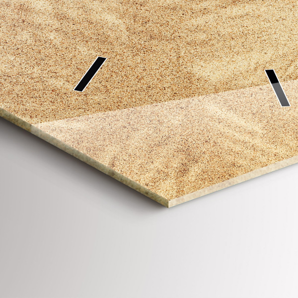 Modern vertical wall clock Golden abstraction