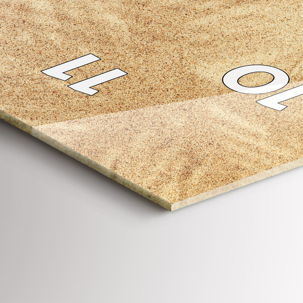 Modern vertical wall clock Golden abstraction