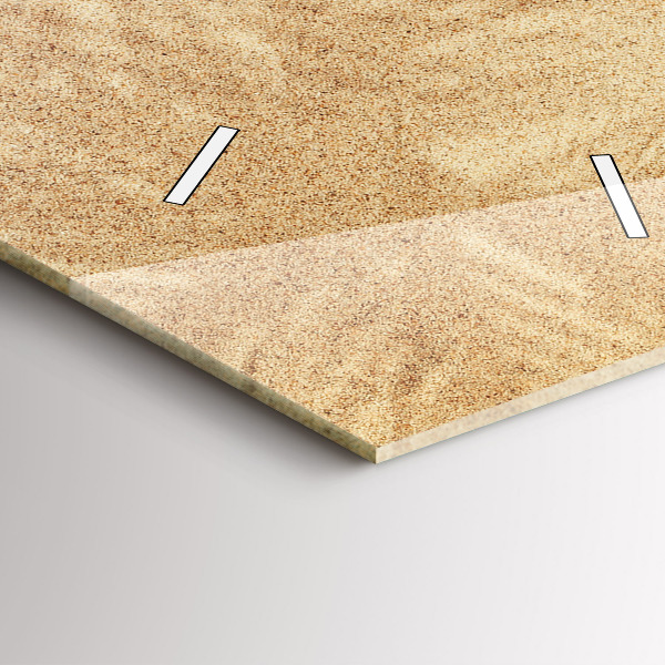 Modern vertical wall clock Golden abstraction