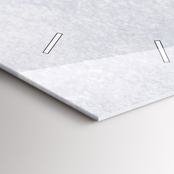 Modern vertical wall clock A piece of cake