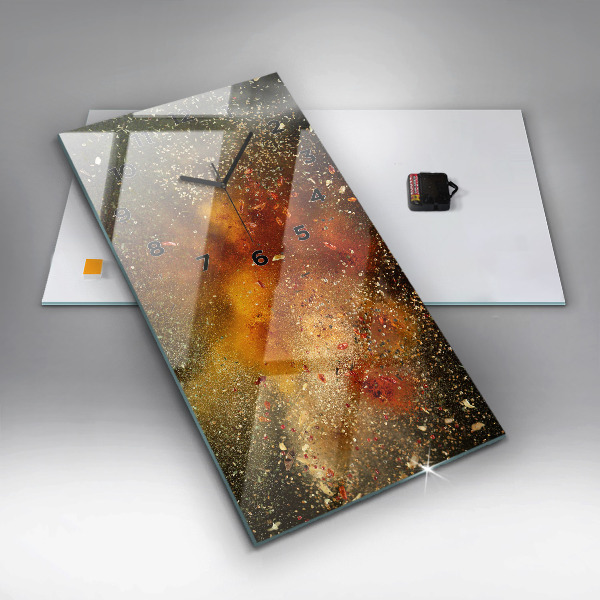 Modern vertical wall clock Spice abstraction