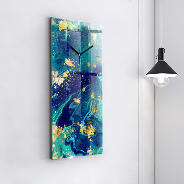 Modern vertical wall clock Modern abstraction