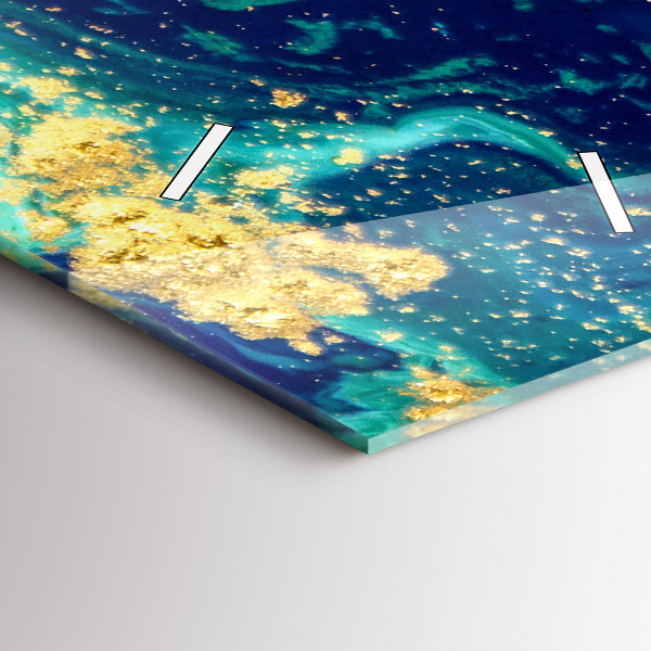 Modern vertical wall clock Modern abstraction