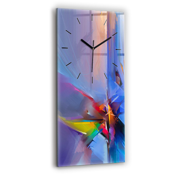Modern vertical wall clock Seascape
