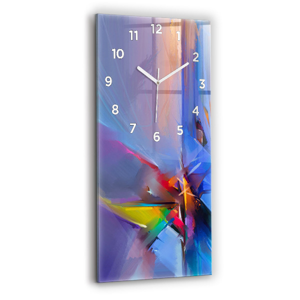 Modern vertical wall clock Seascape