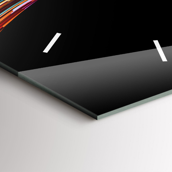 Modern vertical wall clock Emotional art