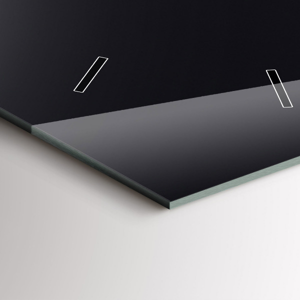 Modern vertical wall clock Futuristic wave