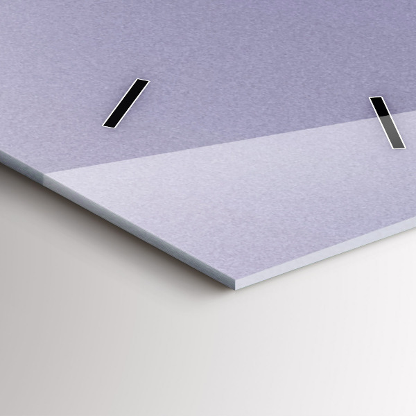 Modern vertical wall clock Abstraction sun