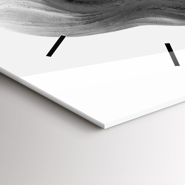 Modern vertical wall clock Old Angel Sculpture