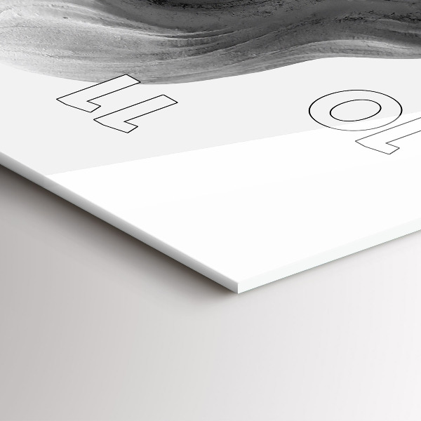 Modern vertical wall clock Old Angel Sculpture