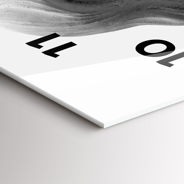 Modern vertical wall clock Old Angel Sculpture