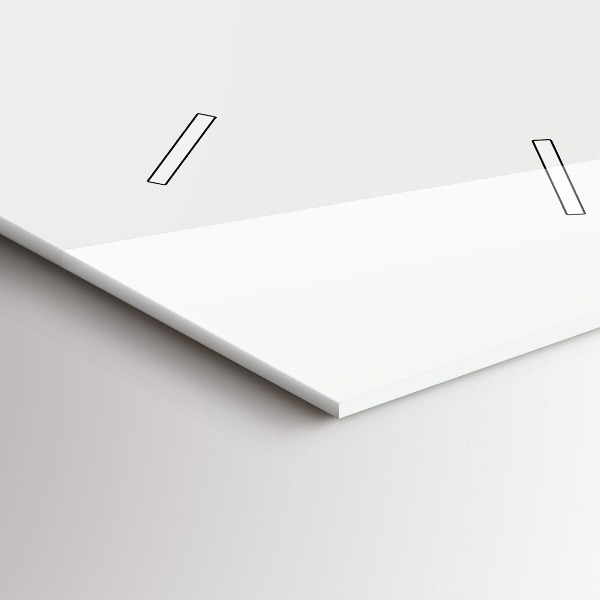 Modern vertical wall clock Moon Phases and the Eye