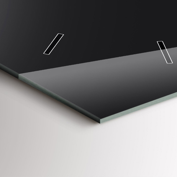 Modern vertical wall clock Moon phases and hourglass