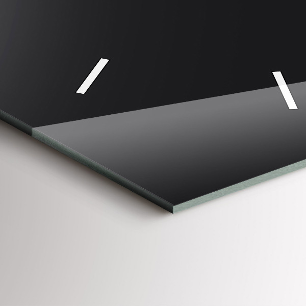 Modern vertical wall clock Moon phases and hourglass