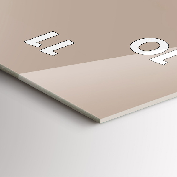 Modern vertical wall clock Astronomy clock