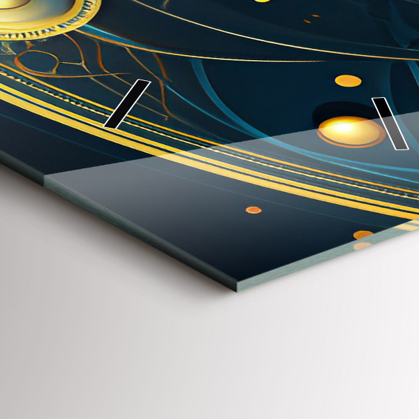 Modern vertical wall clock Horoscope clock