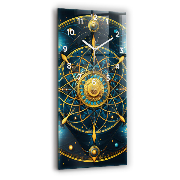 Modern vertical wall clock Horoscope clock