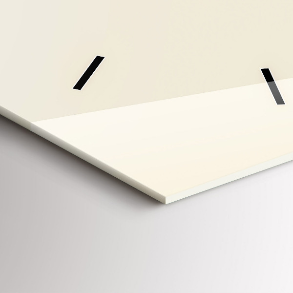 Modern vertical wall clock Abstract deer