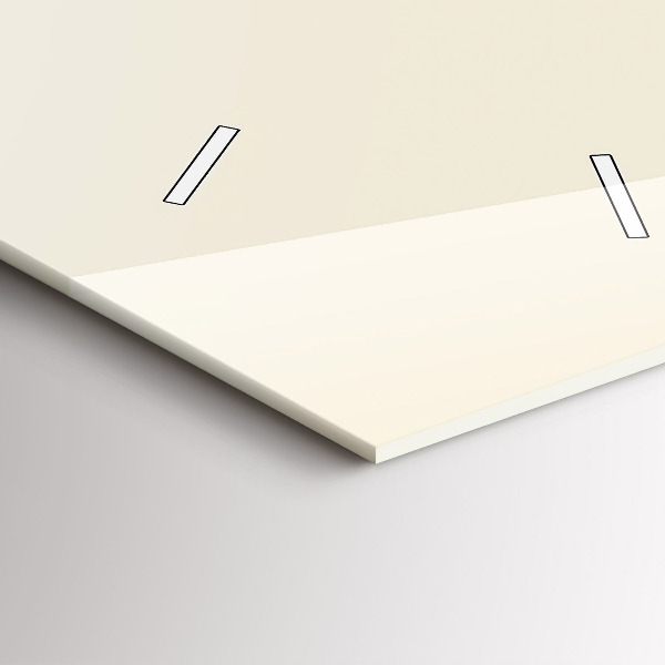 Modern vertical wall clock Abstract deer