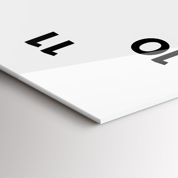 Modern vertical wall clock Cartoon bear